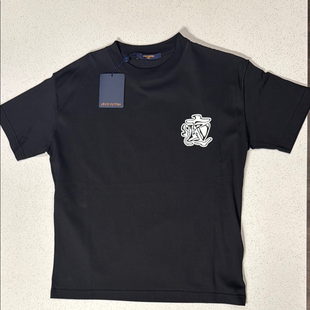 LOUIS VUITTON LV SMOKE PRINTED TEE SHIRT